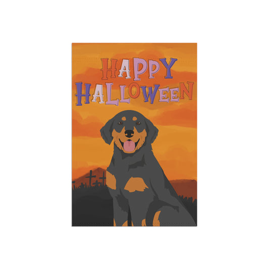 Hovawart Dog Halloween Garden Flag