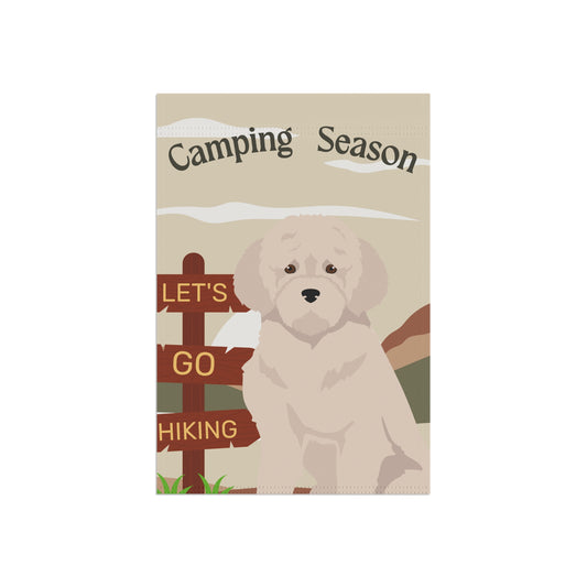 Lagotto Gomagnolo Dog Camping Garden Flag