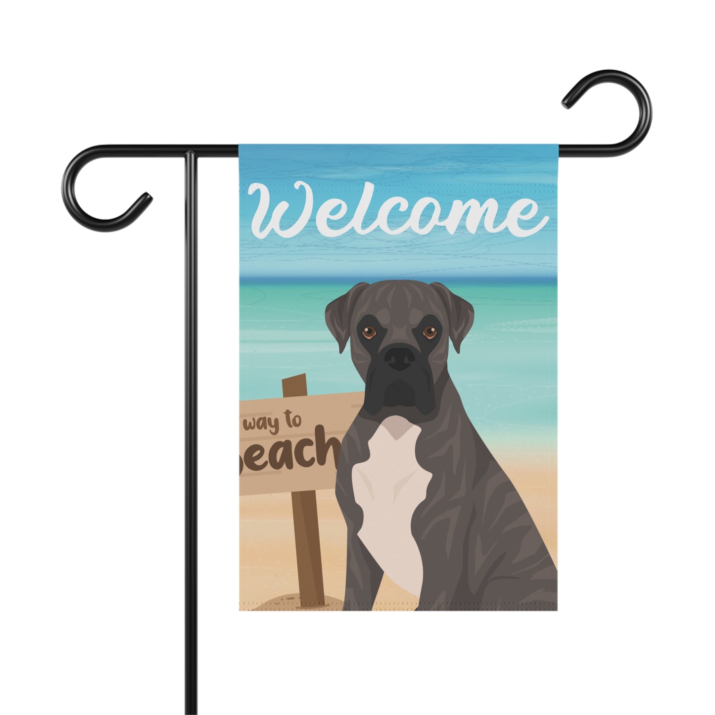 Boxer Dog Garden Flag