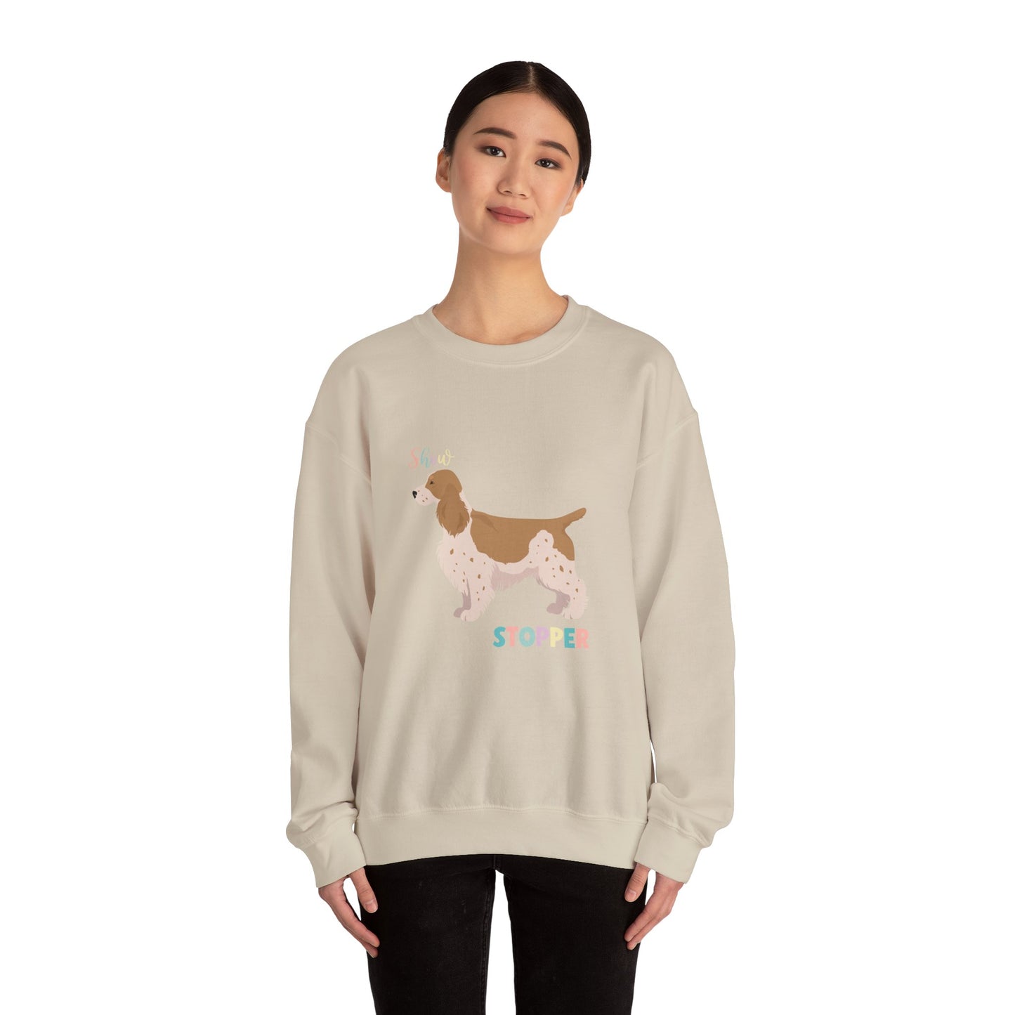 English Cocker Spaniel Dog Unisex Heavy Blend Crewneck Sweatshirt