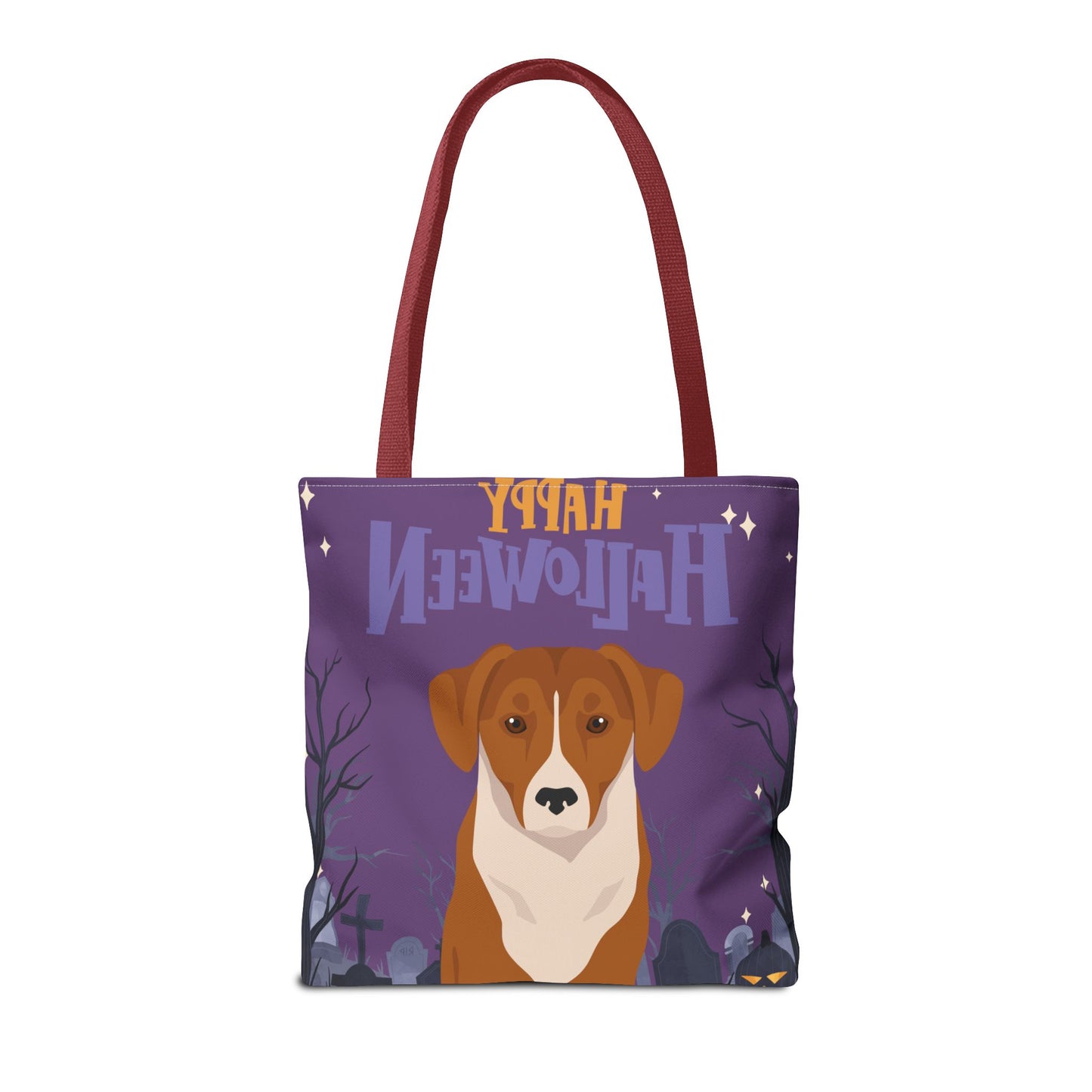 Austrian Pinscher Dog Happy Halloween Tote Bag 16x16
