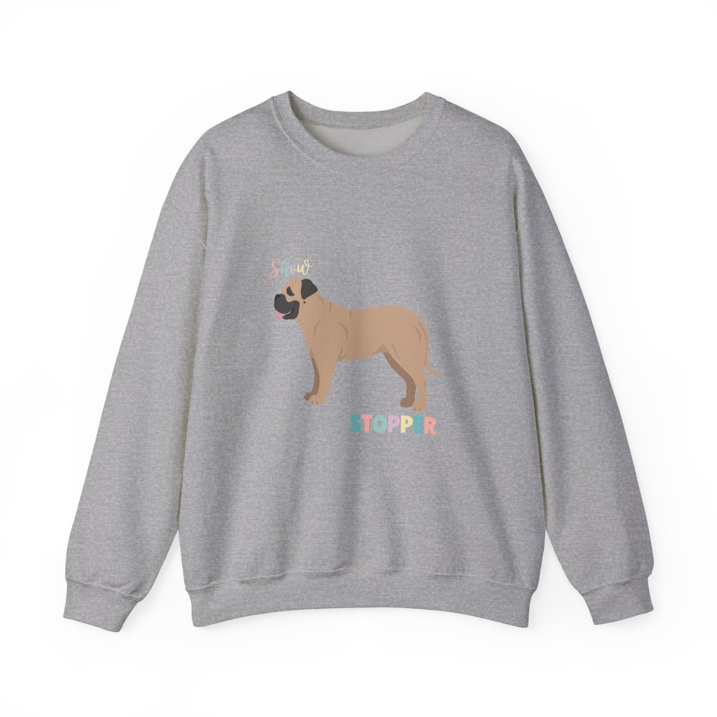 Mastiff Dog Unisex Heavy Blend Crewneck Sweatshirt