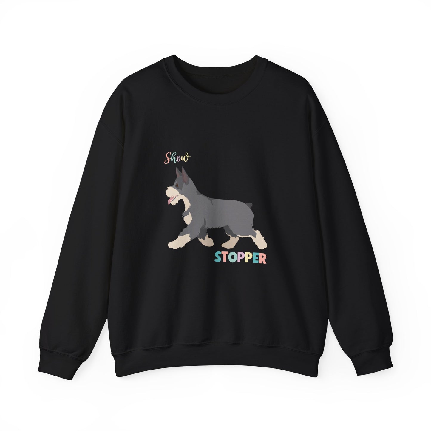 Schnauzer Dog Unisex Heavy Blend Crewneck Sweatshirt