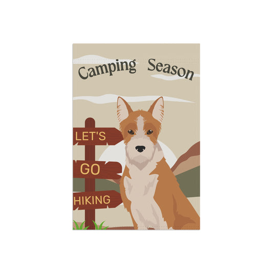 Portuguese Podengo Dog Camping Garden Flag