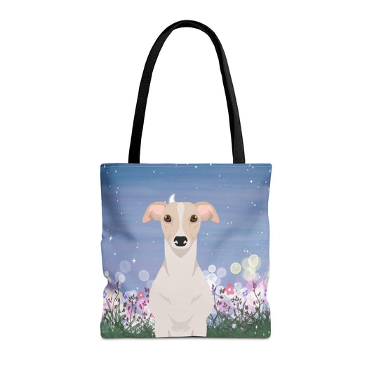 Whippet Dog Tote Bag 16x16