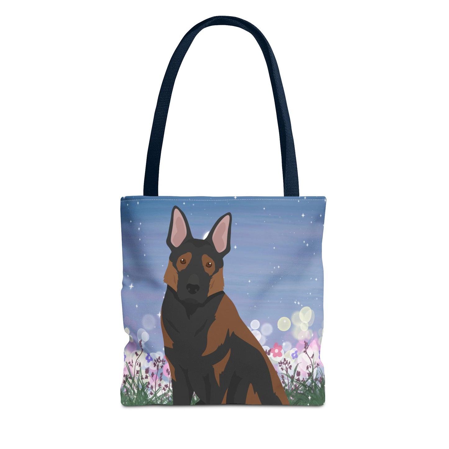 German Shepherd Dog Tote Bag 13x13