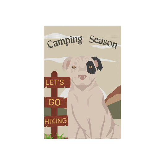 American Staffordshire Terrier Dog Camping Garden Flag