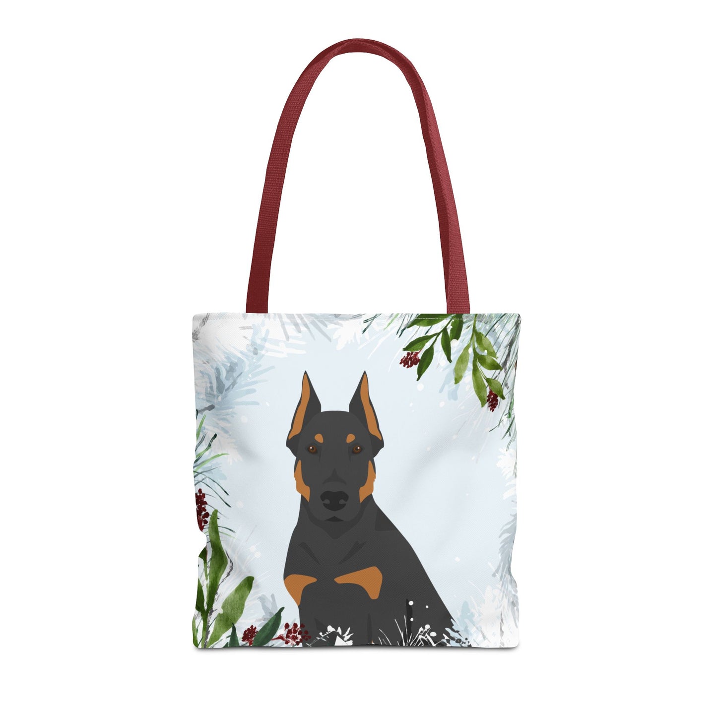 Beauceron Dog Christmas Holiday Tote Bag 16x16