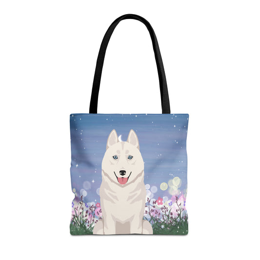 Siberian Husky Dog Tote Bag 16x16