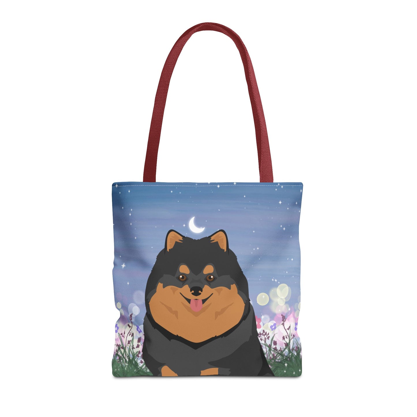 Pomeranian Dog Tote Bag 16x16