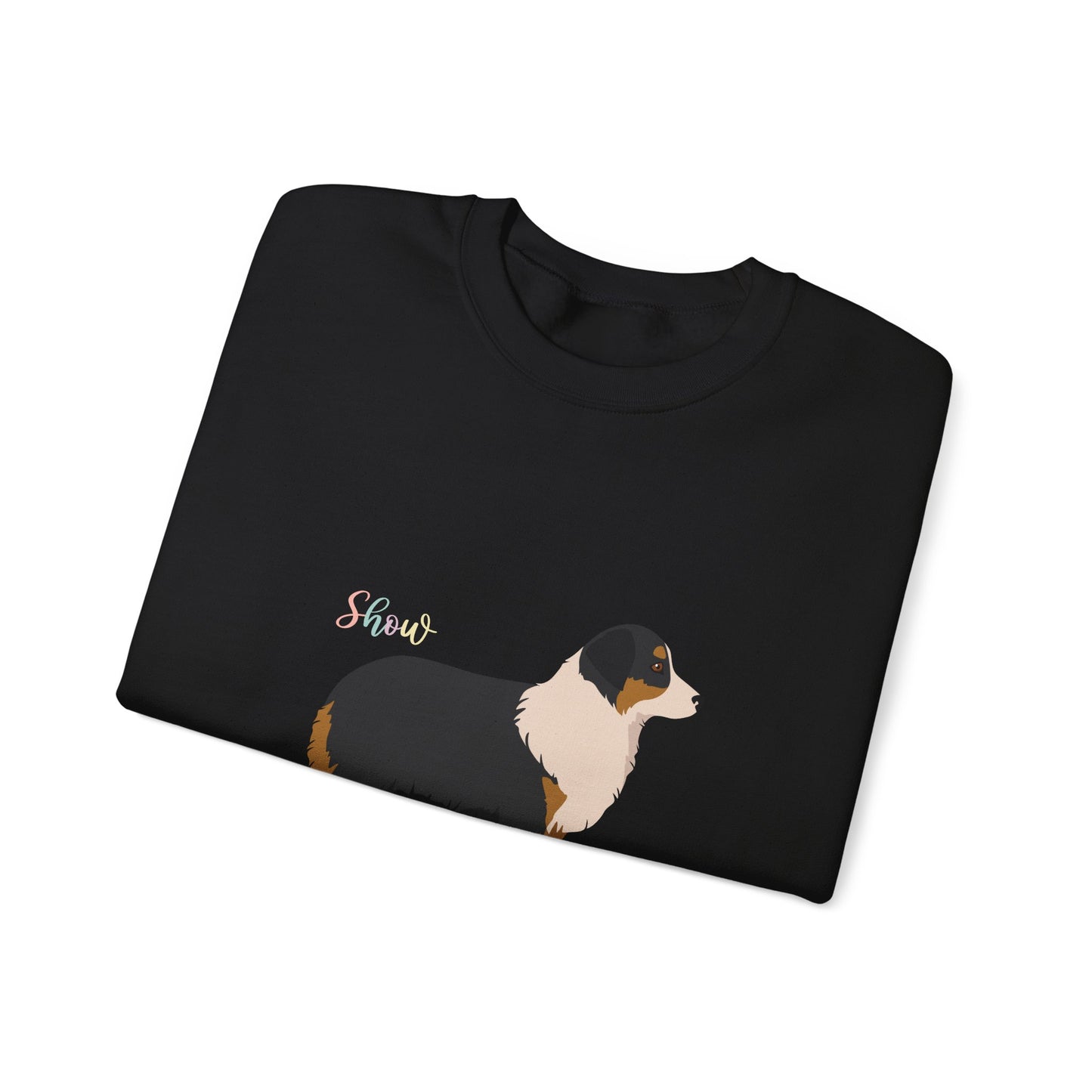 Miniature American Shepherd Dog Unisex Heavy Blend Crewneck Sweatshirt