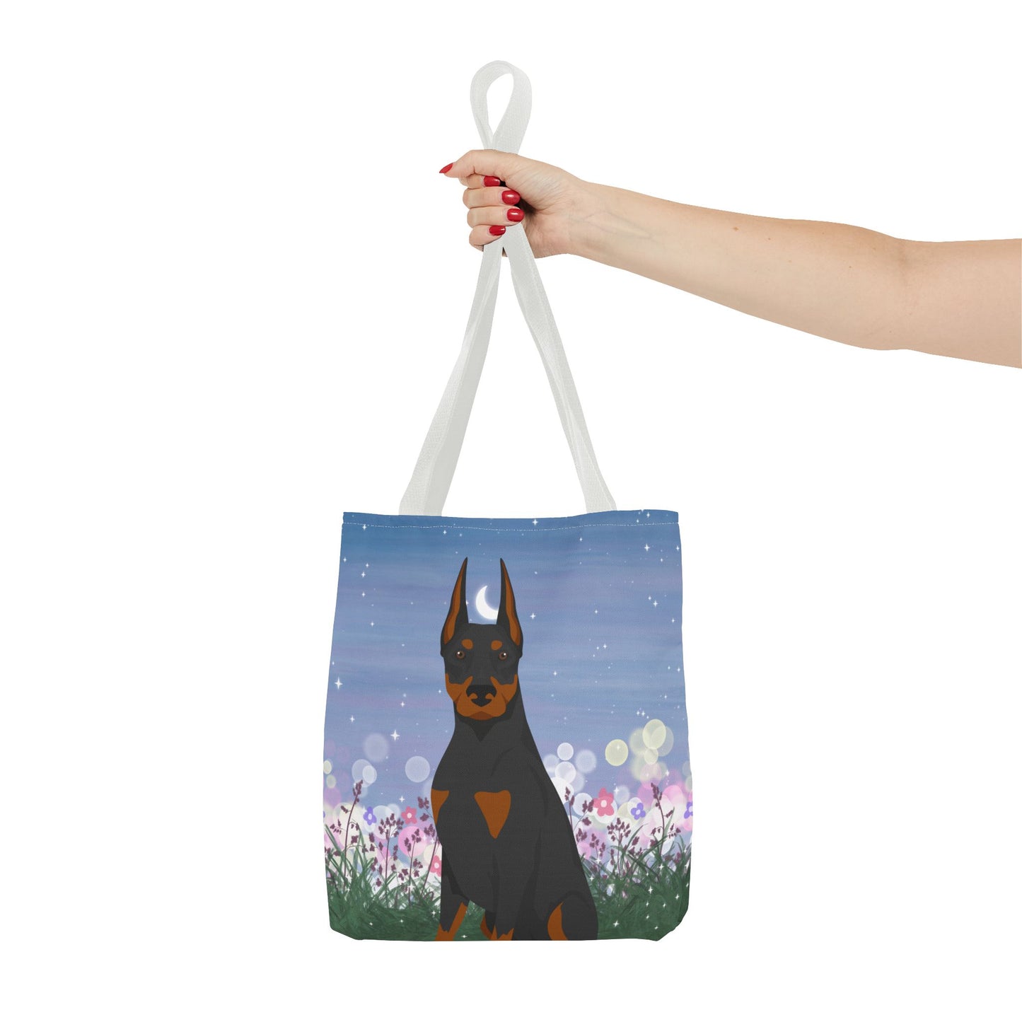 Dobermann Pinscher Dog Tote Bag 13x13