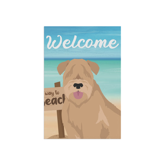 Soft Coated Wheaten Terrier Dog Garden Flag