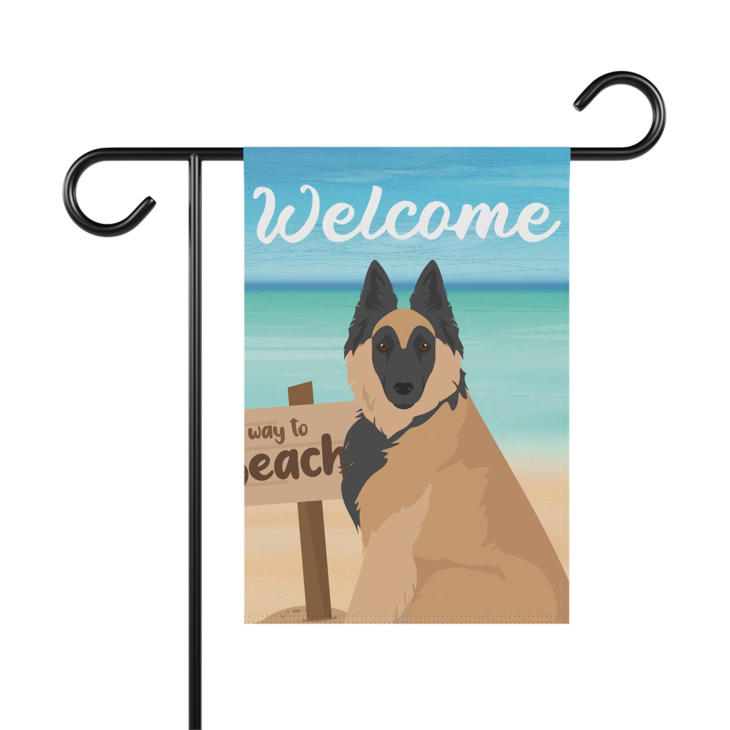 Belgian Tervuren Dog Garden Flag