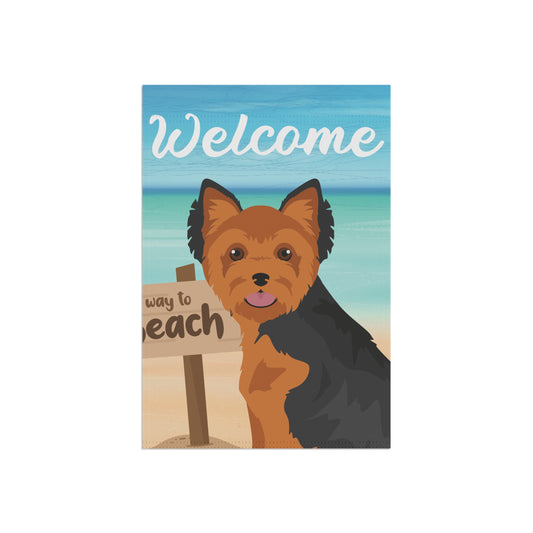 Yorkshire Terrier Dog Garden Flag