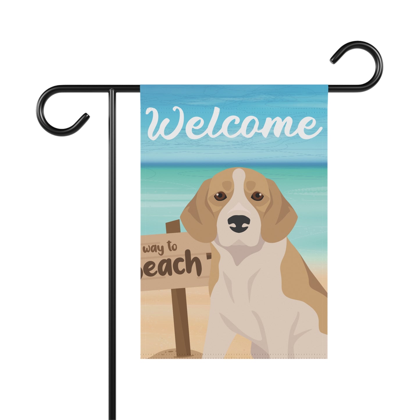 Beagle Dog Garden Flag