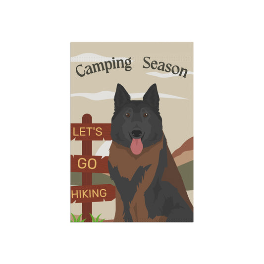 Belgian Tervuren Dog Camping Garden Flag