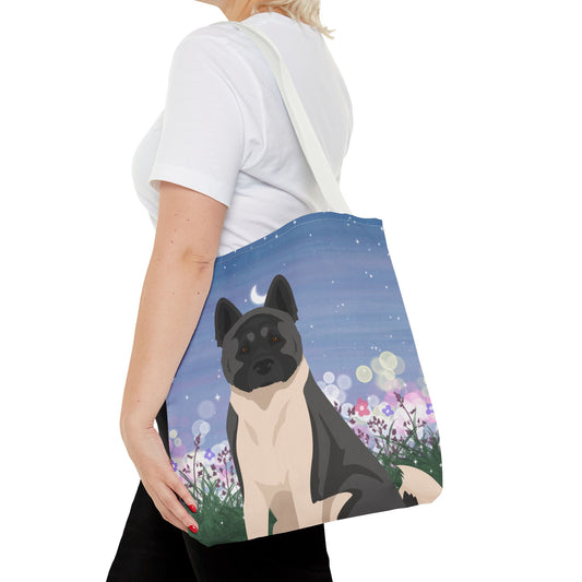 American Akita Dog Tote Bag 16x16