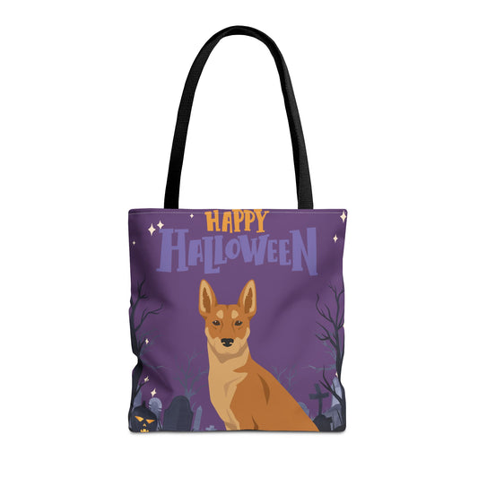 Carolina Dog Dog Happy Halloween Tote Bag 16x16