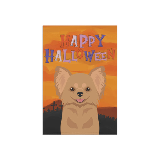 Chihuahua Dog Halloween Garden Flag