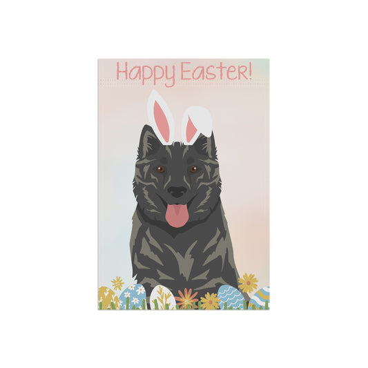 Kintamani Bali Dog Happy Easter Garden Flag