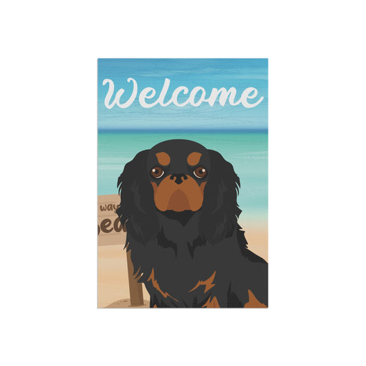 English Toy Dog Garden Flag