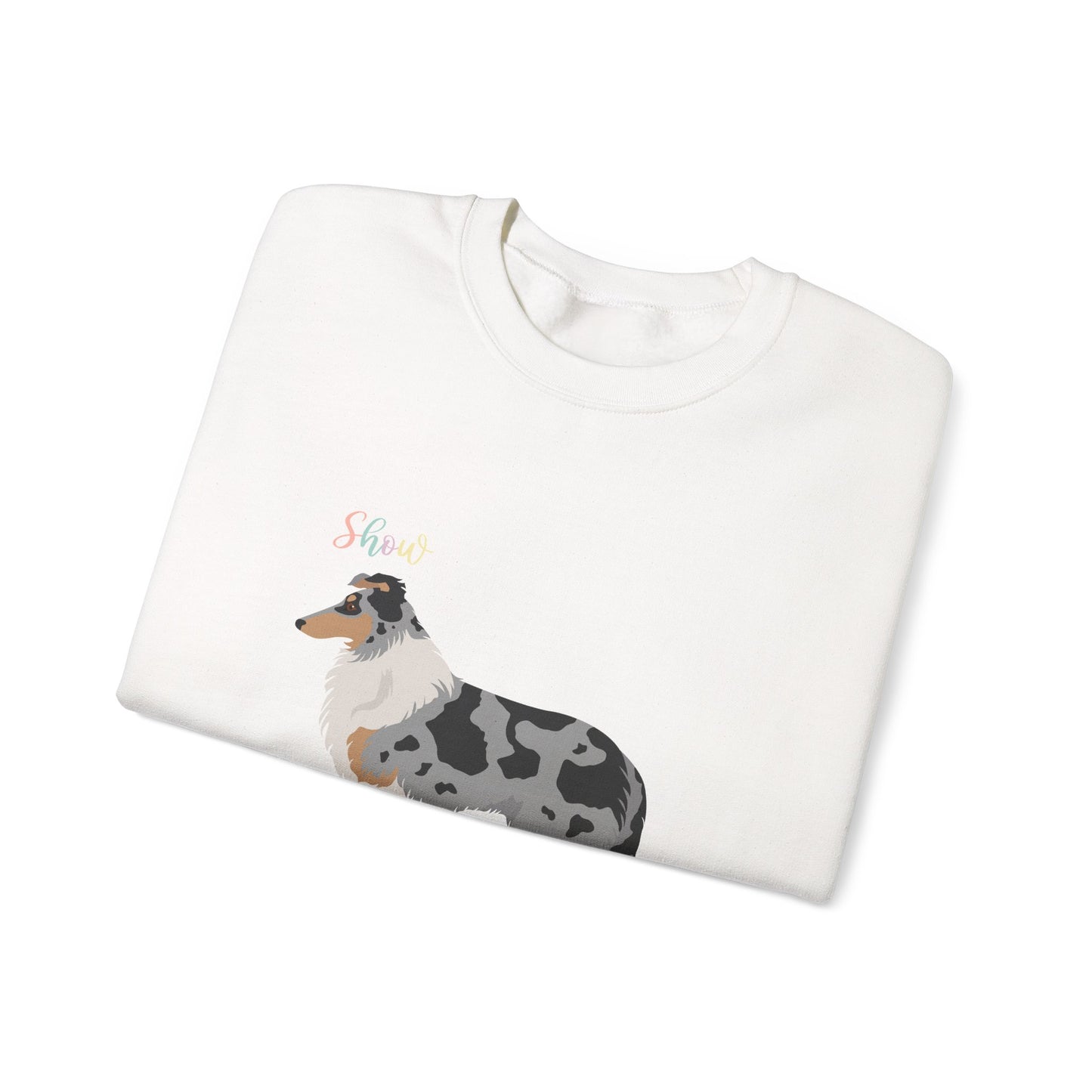 Collie Dog Unisex Heavy Blend Crewneck Sweatshirt