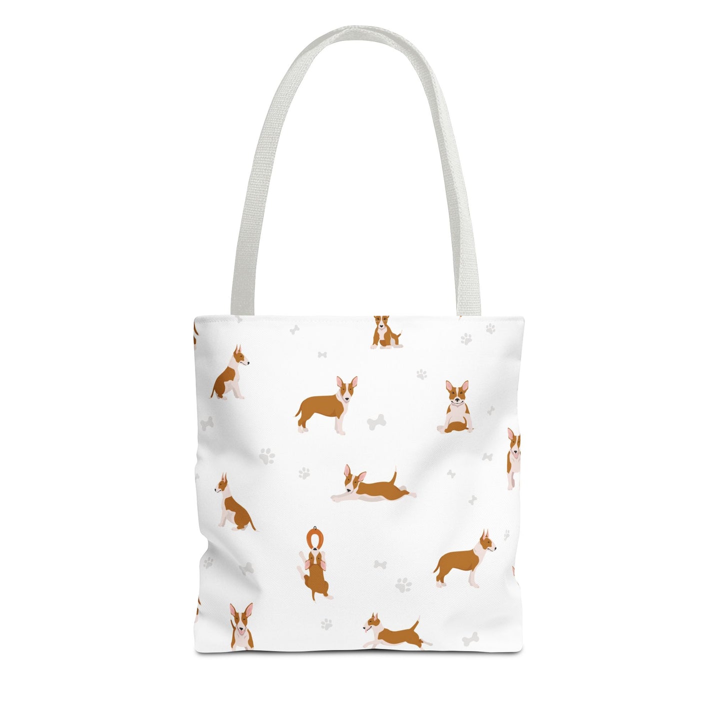 Bull Terrier Dog Tote Bag, Bull Terrier Dog Mom Gift