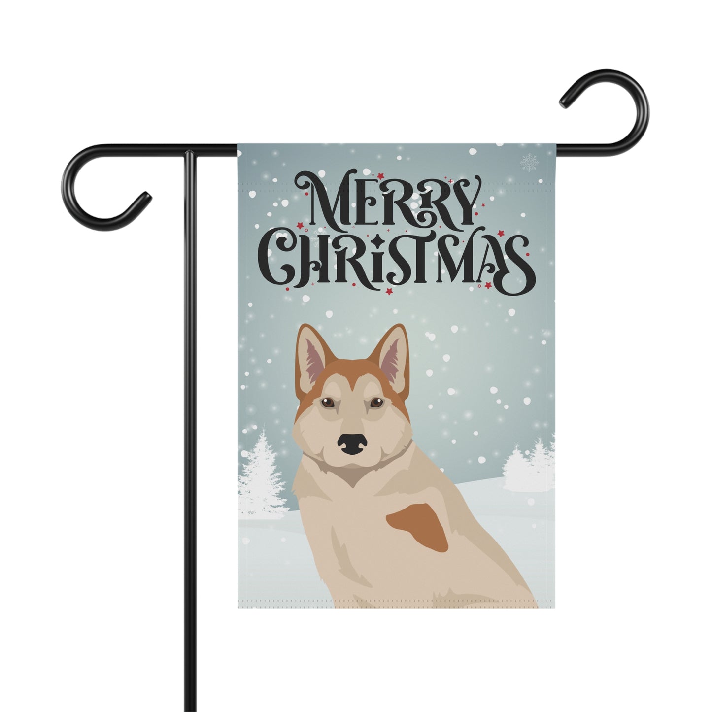 East Siberian Laika Dog Garden Flag
