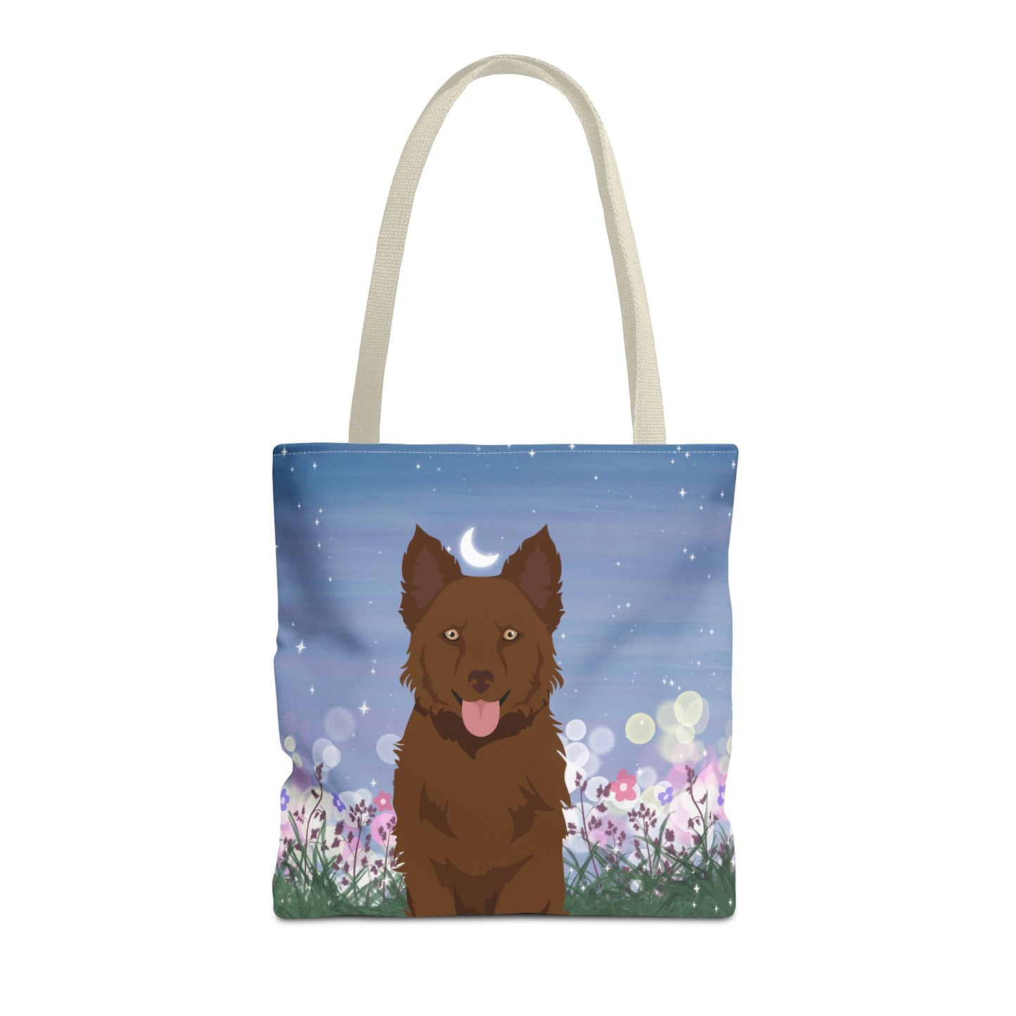 Mudi Dog Tote Bag 16x16