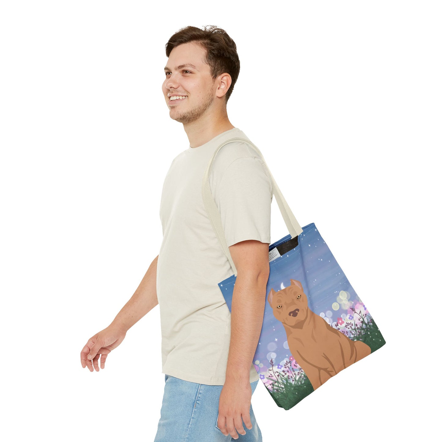 American Staffordshire Terrier Dog Tote Bag 16x16