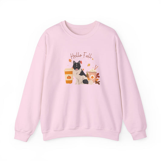 Elo Dog Fall Unisex Heavy Blend Crewneck Sweatshirt