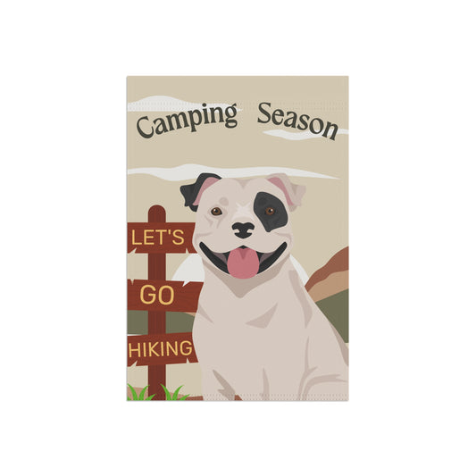 Staffordshire Bull Terrier Dog Camping Garden Flag