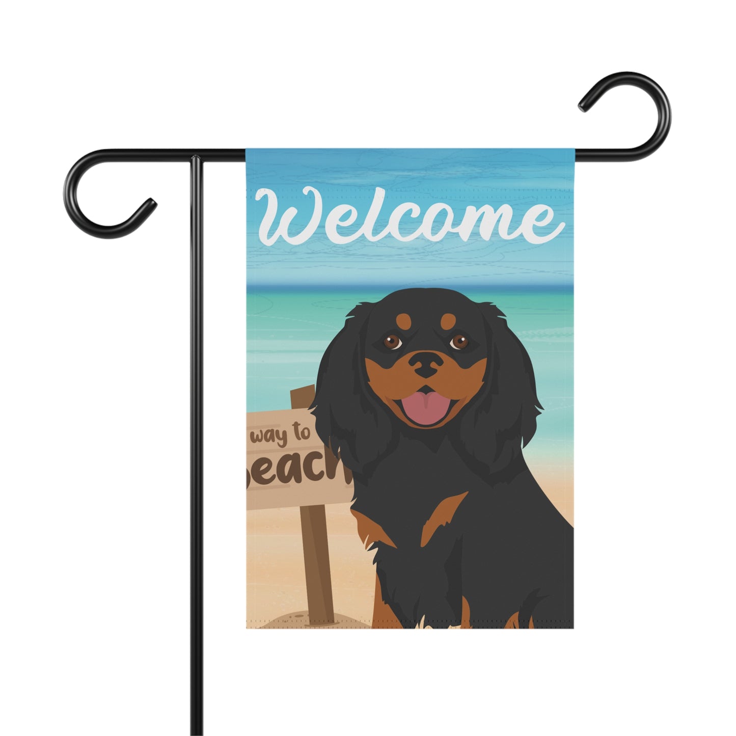 Cavalier King Charles Spaniel Dog Garden Flag