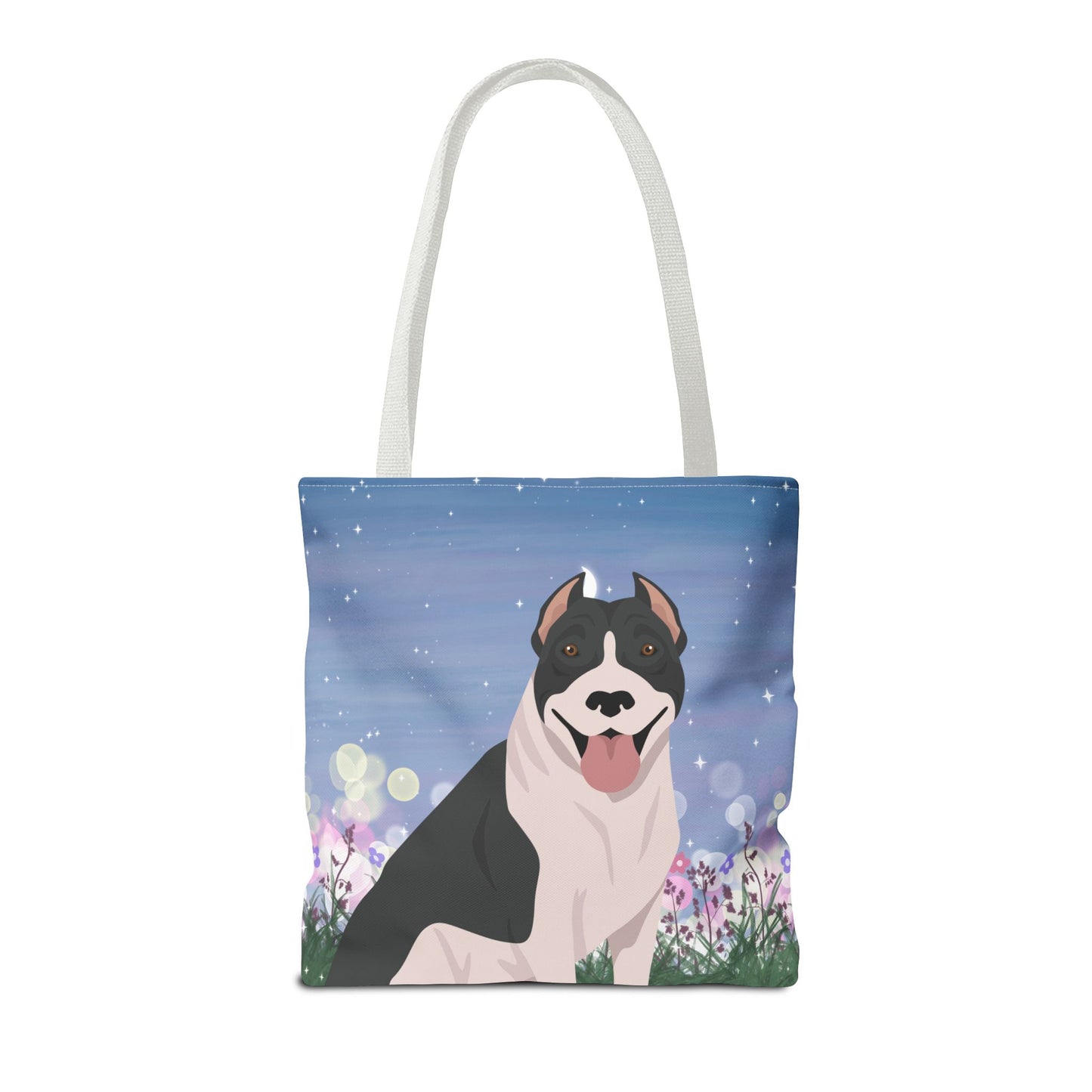 Pit Bull Dog Tote Bag 16x16
