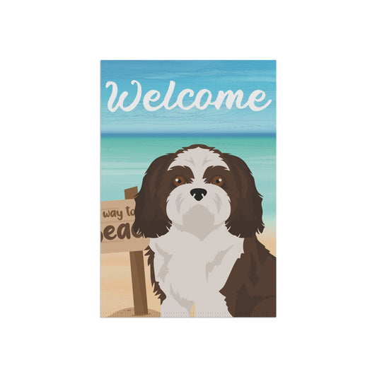 Shih Tzu Dog Garden Flag