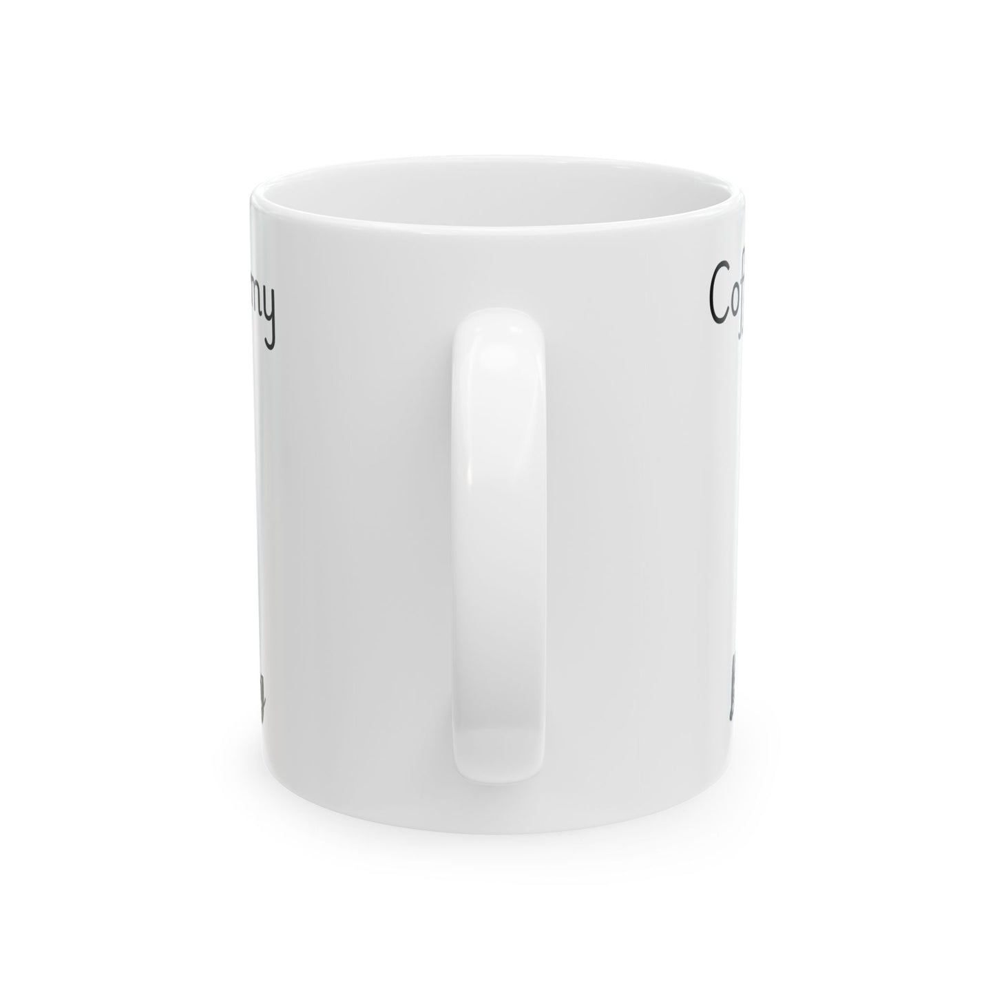 Coffee and My Bear Dog Ceramic Mug | Dog Lover Gift, Pet Owner Cup, Cute Mug for Dog Moms, Funny Mug for Coffee Lovers