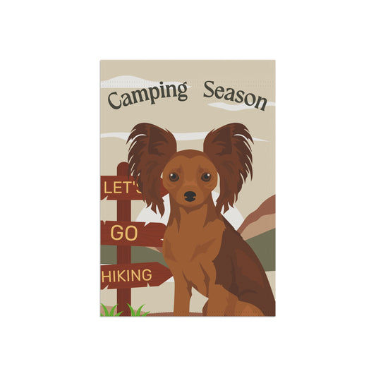 Russian ToyTerrier Dog Camping Garden Flag