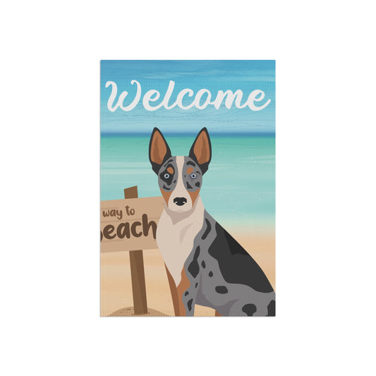 Australian Koolie Dog Garden Flag