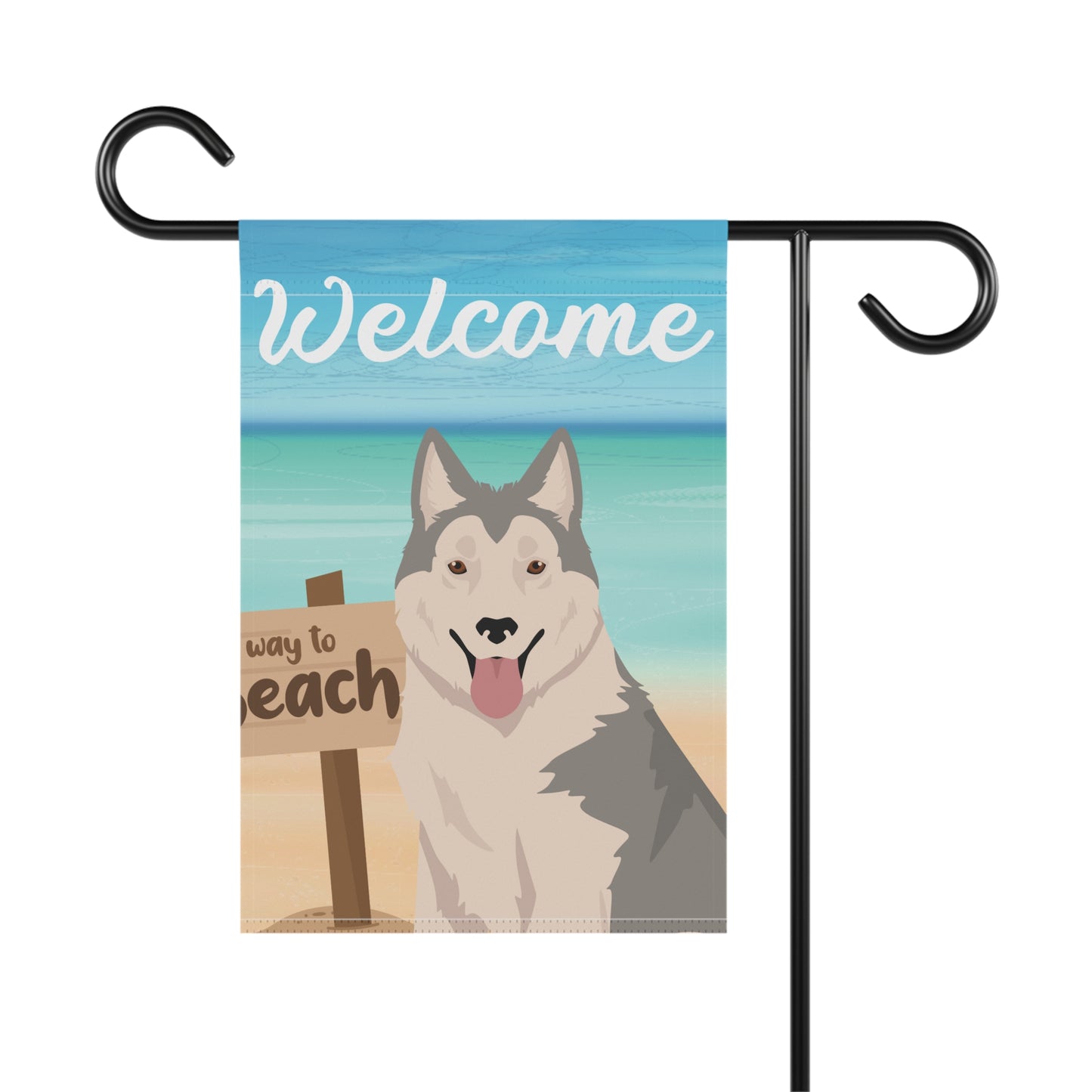 Northern Inuit Dog Dog Garden Flag