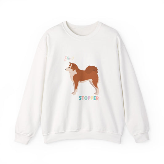 Shiba Inu Dog Unisex Heavy Blend Crewneck Sweatshirt