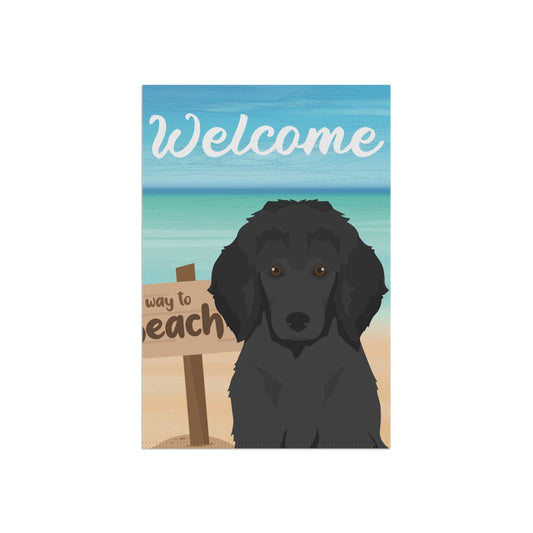 Poodle Dog Garden Flag