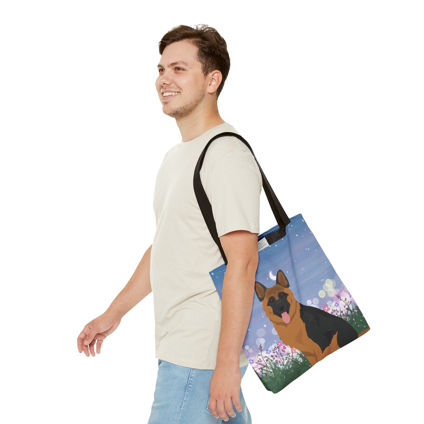 German Shepherd Dog Tote Bag 16x16