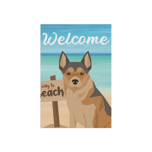 Norwegian Lundehund Dog Garden Flag