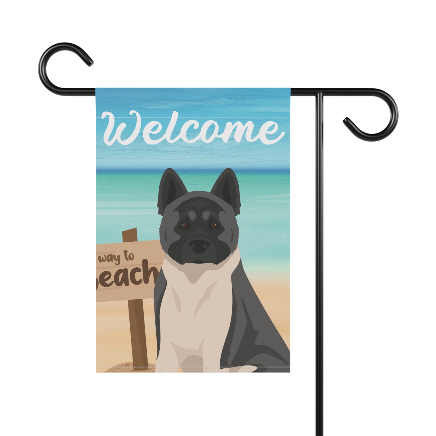 American Akita Dog Garden Flag