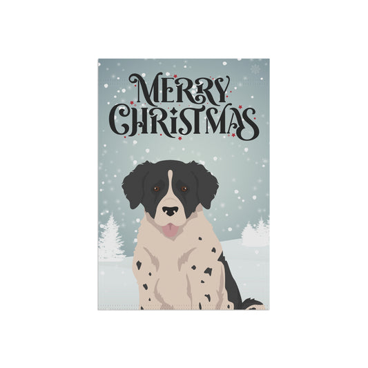 Wetterhoun Dog Garden Flag