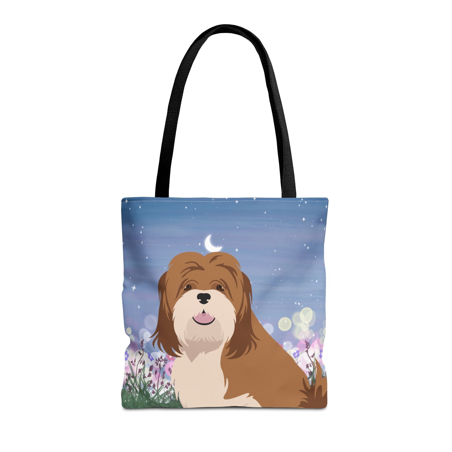 Lhasa Apso Dog Tote Bag 16x16