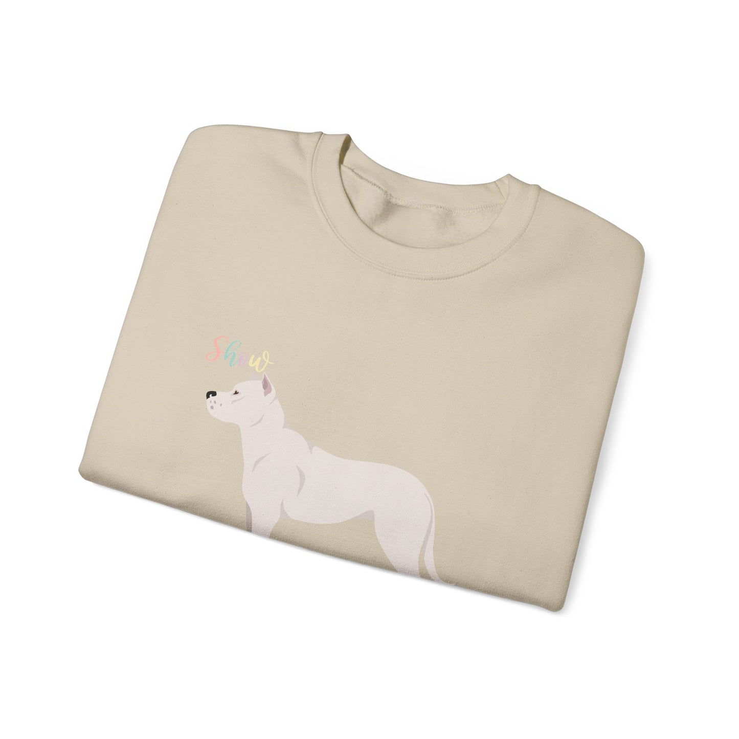 Dogo Argentino Dog Unisex Heavy Blend Crewneck Sweatshirt