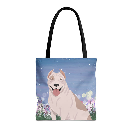 Pit Bull Dog Tote Bag 16x16