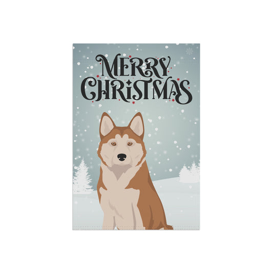 Alaskan Husky Dog Garden Flag